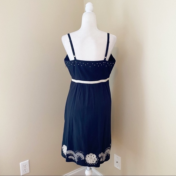 Anthro Moulinette Soeurs Atwitter Embroidered Dress - 10 - Picture 5 of 15